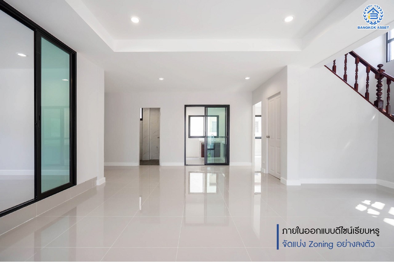 คฤหาสน์ตกแต่งใหม่ ดีไซน์สุด Luxury ม.กฤษดานคร18 บรมราชชนนี หลังมุม เนื้อที่ 77 ตร.ว. บนพื้นที่ใช้สอยมากถึง 320 ตร.ม. อีกระดับของฟังก์ชัน 6 ห้องนอน 2 ห้องน้ำ 1 ห้องอเนกประสงค์ จอดรถได้ 2 คัน บรรยากาศสุด Private บนทำเลศักยภาพเชื่อมต่อหลายเส้นทาง ใกล้เซ็นทรัลปิ่นเกล้า ม.มหิดล , ทางด่วน "กาญจนาภิเษก"...